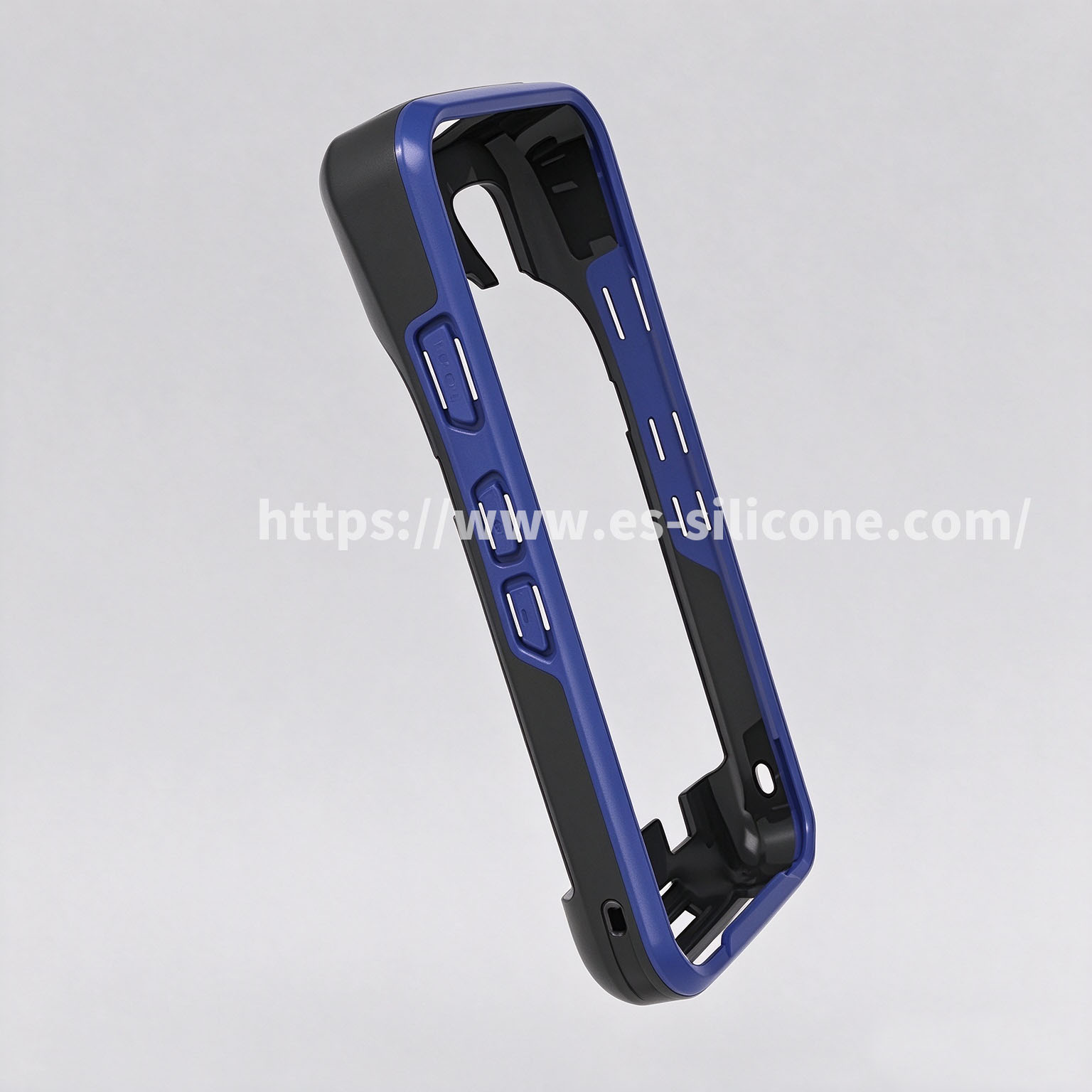 Carcasa moldeada por inyección de dos colores para máquina POS