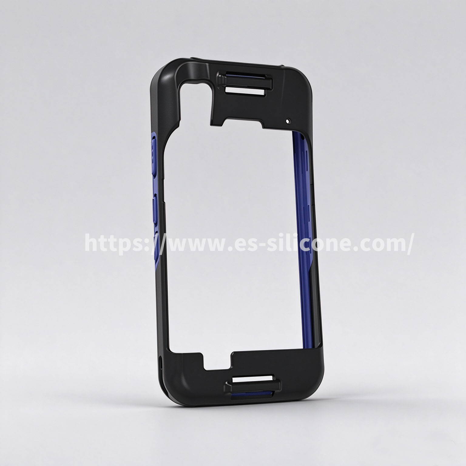 Carcasa moldeada por inyección de dos colores para máquina POS