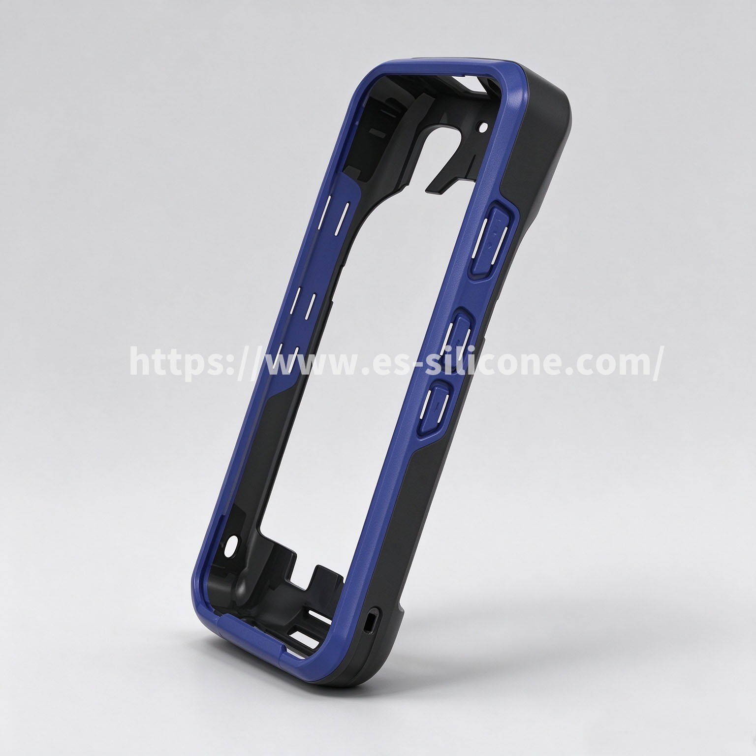 Carcasa moldeada por inyección de dos colores para máquina POS
