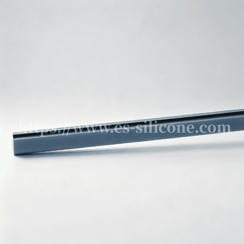 Tira de cebra de silicona sándwich transparente tipo YS