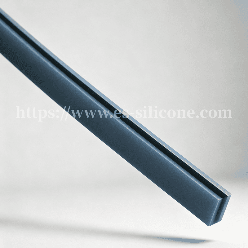 Tira de cebra de silicona sándwich transparente tipo YS