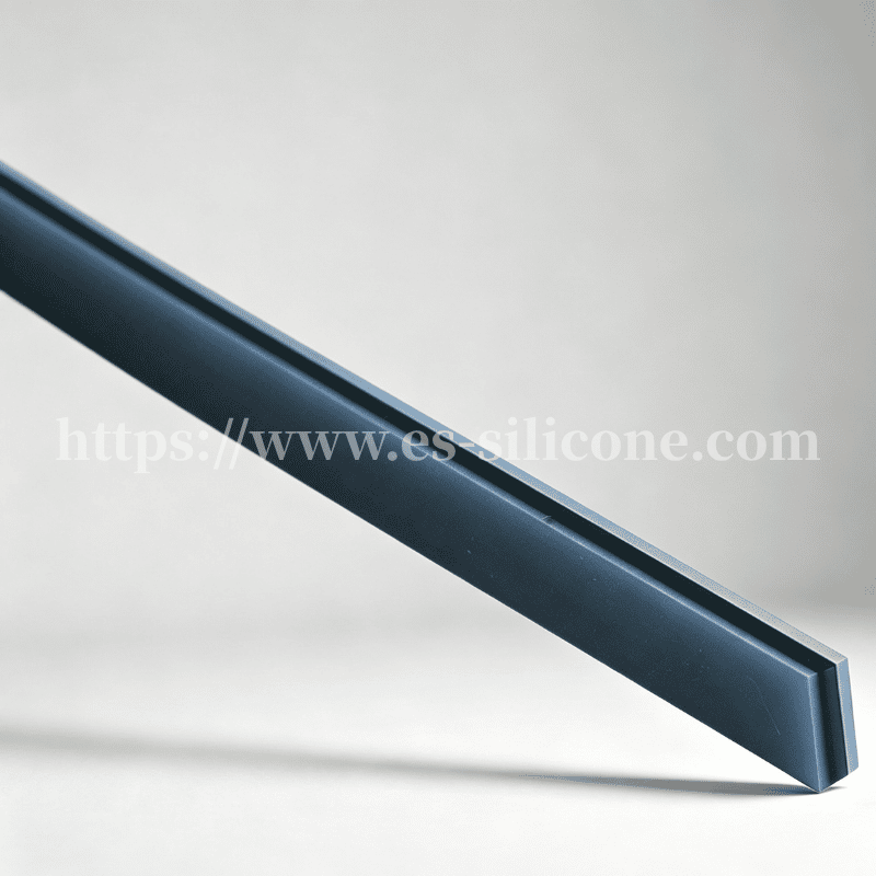 Tira de cebra de silicona sándwich transparente tipo YS
