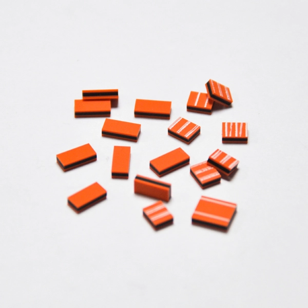 Tipo YS – tira cebra conductora naranja