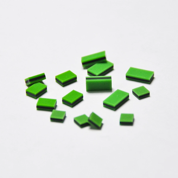 Tipo YS – tira cebra conductora verde