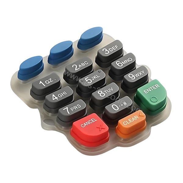 Teclado de silicona resistente al agua